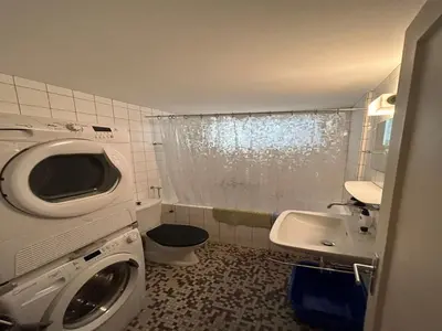 Ein Badezimmer in der Unterkunft Chalet in Veysonnaz with mountain views