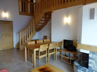Ein Sitzbereich in der Unterkunft Apartment in a central location