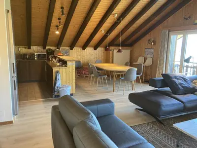 Küche/Küchenzeile in der Unterkunft Family apartment with terrace