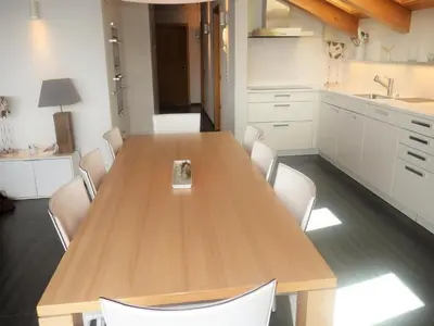 Küche/Küchenzeile in der Unterkunft Apartment in Veysonnaz near Gondola & Spa