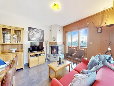 TV/Unterhaltungsangebot in der Unterkunft Centrally-located apartment for 6