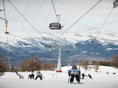 Skifahren in der Ferienwohnung oder in der Nähe