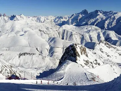 Inviting apartment in Veysonnaz im Winter