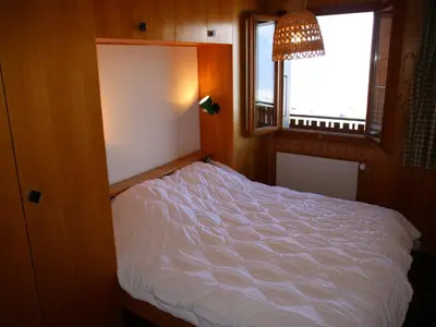 Ein Bett oder Betten in einem Zimmer der Unterkunft Apartment with Rhone valley view