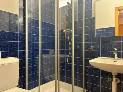 Ein Badezimmer in der Unterkunft Charming apartment in Vaysonnaz