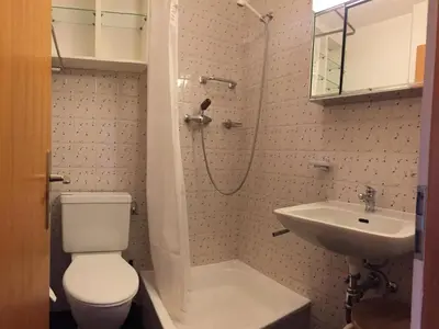 Ein Badezimmer in der Unterkunft Apartment in 4 Vallées near Ski Lift