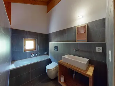 Ein Badezimmer in der Unterkunft Nice apartment with balcony