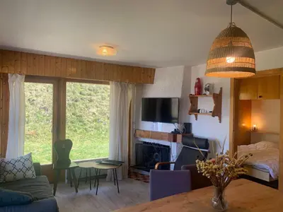 TV/Unterhaltungsangebot in der Unterkunft Apartment in Veysonnaz near Ski area
