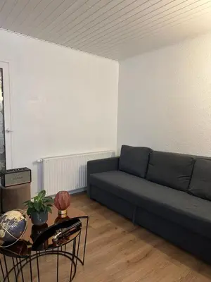 Ein Sitzbereich in der Unterkunft Les terrasses de Valère