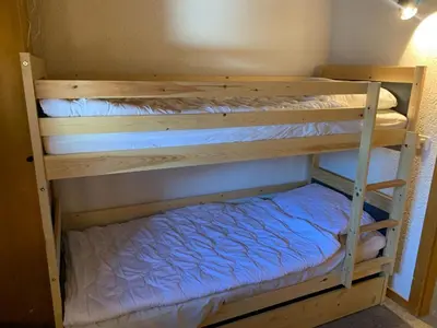 Ein Bett oder Betten in einem Zimmer der Unterkunft Marvelous apartment with balcony