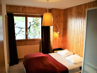 Ein Bett oder Betten in einem Zimmer der Unterkunft Apartment in Veysonnaz near Cable Car