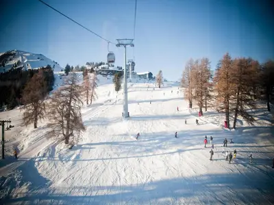 Apartment in Veysonnaz near Cable Car im Winter