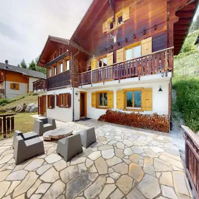Beautiful chalet in Le Bouveret with garden