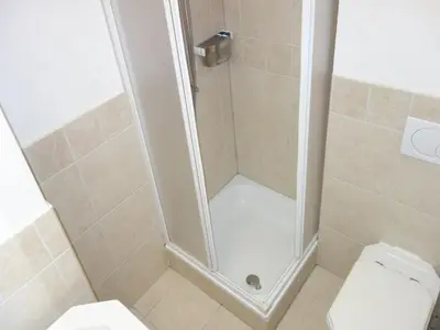 Ein Badezimmer in der Unterkunft Cosy apartment with balcony