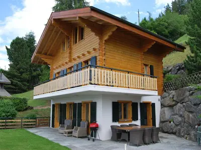 Das Gebäude in dem sich das Chalet befindet