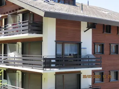 Ein Balkon oder eine Terrasse in der Unterkunft Cosy apartment in a central location