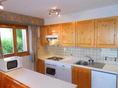 Küche/Küchenzeile in der Unterkunft Apartment in Veysonnaz for 8 guests