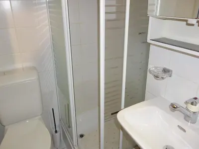 Ein Badezimmer in der Unterkunft Apartment in Veysonnaz for 8 guests