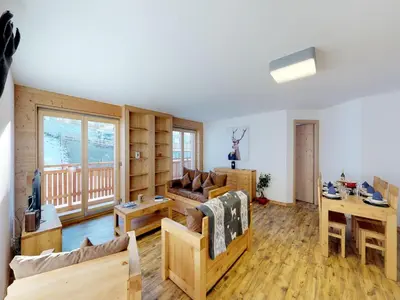 Grundriss der Unterkunft Apartment with swimming pool access