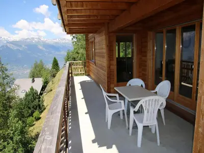 Naturlandschaft in der Nähe des Chalets