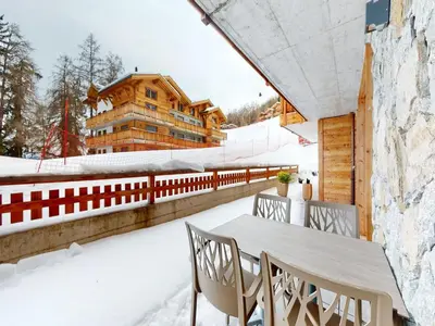 Apartment Veysonnaz near Ski Slopes im Winter