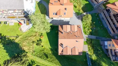 Blick auf Chalet Luise 3 aus der Vogelperspektive