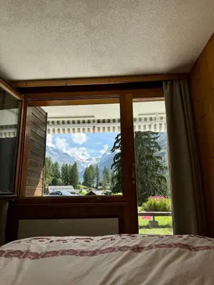 Ein Bett oder Betten in einem Zimmer der Unterkunft Appartement cosy - accès direct piscine et SPA