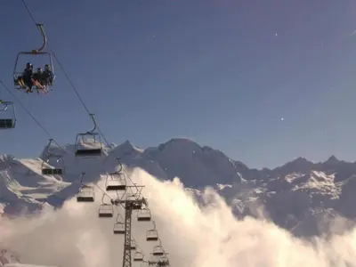 Flat in Nendaz near Ski Lift & Slopes im Winter