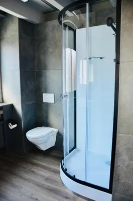 Ein Badezimmer in der Unterkunft Q Lodge 103