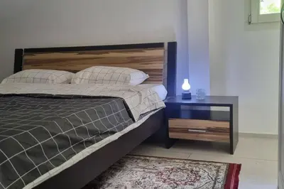 Ein Bett oder Betten in einem Zimmer der Unterkunft The Wonders of the Alps
