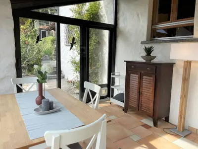 Ein Balkon oder eine Terrasse in der Unterkunft Casa Girasol by Fewotessin