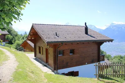 Naturlandschaft in der Nähe des Chalets