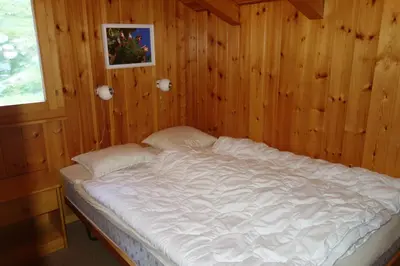Ein Bett oder Betten in einem Zimmer der Unterkunft Fontannets 003 MOUNTAIN & QUIET chalet 10 pers