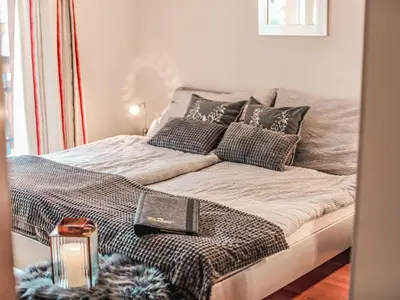 Ein Bett oder Betten in einem Zimmer der Unterkunft Apartment Residence Chateau A-4 by Interhome