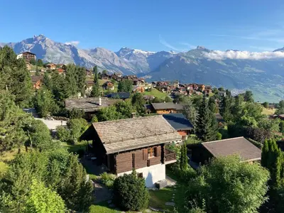 Naturlandschaft in der Nähe des Chalets