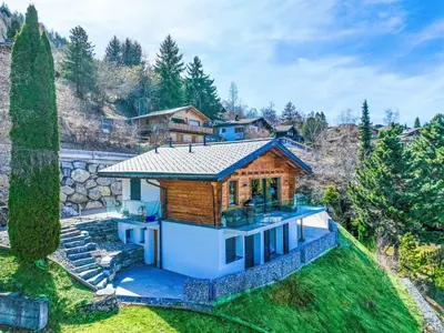 Naturlandschaft in der Nähe des Chalets