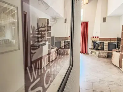 Ein Sitzbereich in der Unterkunft Apartment Residence Chateau B-3 by Interhome