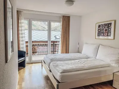 Ein Bett oder Betten in einem Zimmer der Unterkunft Apartment Residence Chateau B-3 by Interhome