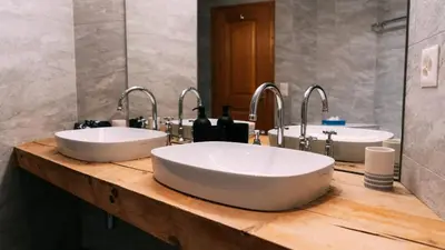 Ein Badezimmer in der Unterkunft Chalet Panorama - Stunning View