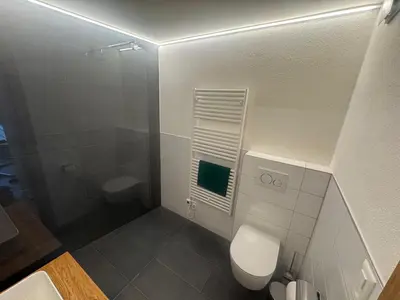 Ein Badezimmer in der Unterkunft Adventura