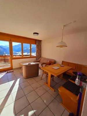Ein Sitzbereich in der Unterkunft Apline Escape - Peace & Views