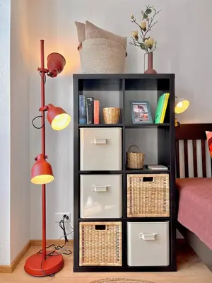 Die Bibliothek in der Ferienwohnung