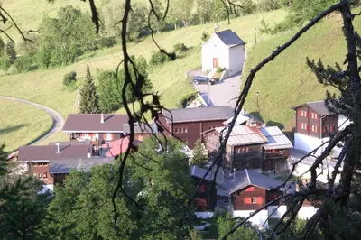 Naturlandschaft in der Nähe der Ferienwohnung