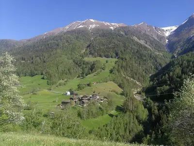 Naturlandschaft in der Nähe der Ferienwohnung