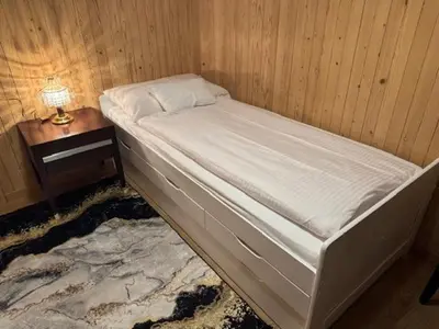 Ein Bett oder Betten in einem Zimmer der Unterkunft Bellevue Apartment