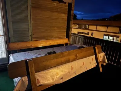Ein Balkon oder eine Terrasse in der Unterkunft Bellevue Apartment