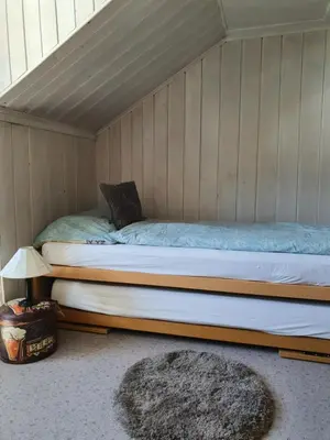 Ein Bett oder Betten in einem Zimmer der Unterkunft Burgbühler Guesthouse