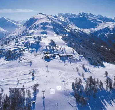 Chalet Alpin, central et parking im Winter