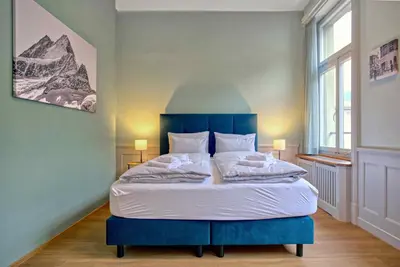 Ein Bett oder Betten in einem Zimmer der Unterkunft BANK House Studio M 102 - GRIWA RENT