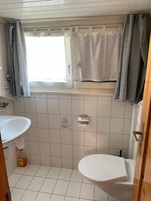 Ein Badezimmer in der Unterkunft Alpen Rose 3 Wohnungen